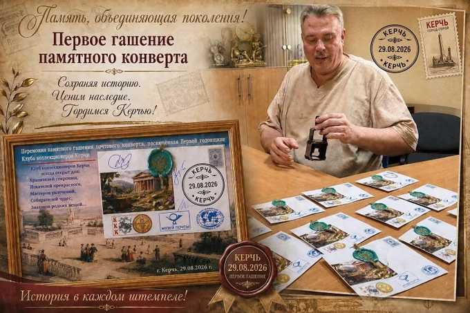 В Керчи отметили первую годовщину Клуба коллекционеров