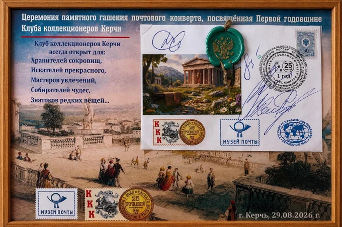 В Керчи отметили первую годовщину Клуба коллекционеров